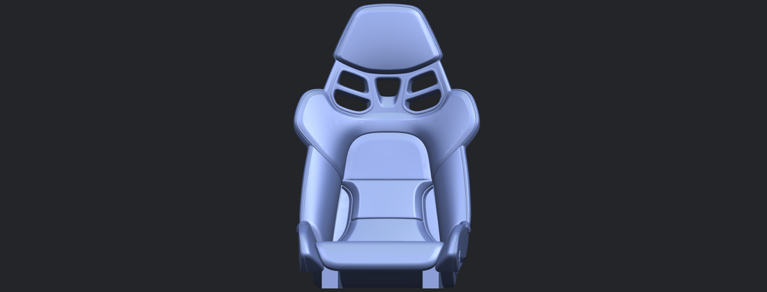 Car Seat 3D Print 553038