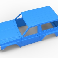 Shell of vintage SUV Scale 1:25 - Thumbnail 3