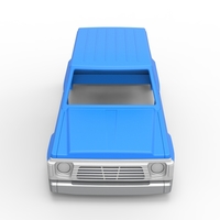 Shell of vintage SUV Scale 1:25 - Thumbnail 7