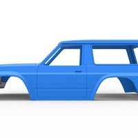 Shell of vintage SUV Scale 1:25 - Thumbnail 8