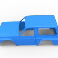 Shell of vintage SUV Scale 1:25 - Thumbnail 9