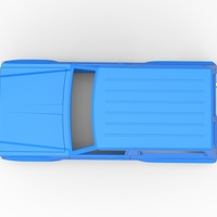 Shell of vintage SUV Scale 1:25 - Thumbnail 10