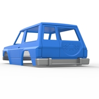 Shell of vintage SUV Scale 1:25 - Thumbnail 13