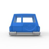 Shell of vintage SUV Scale 1:25 - Thumbnail 14