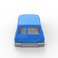 Shell of vintage SUV Scale 1:25 - Thumbnail 15