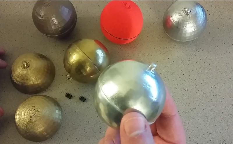 3D Printed Ornaments (Snap Together)