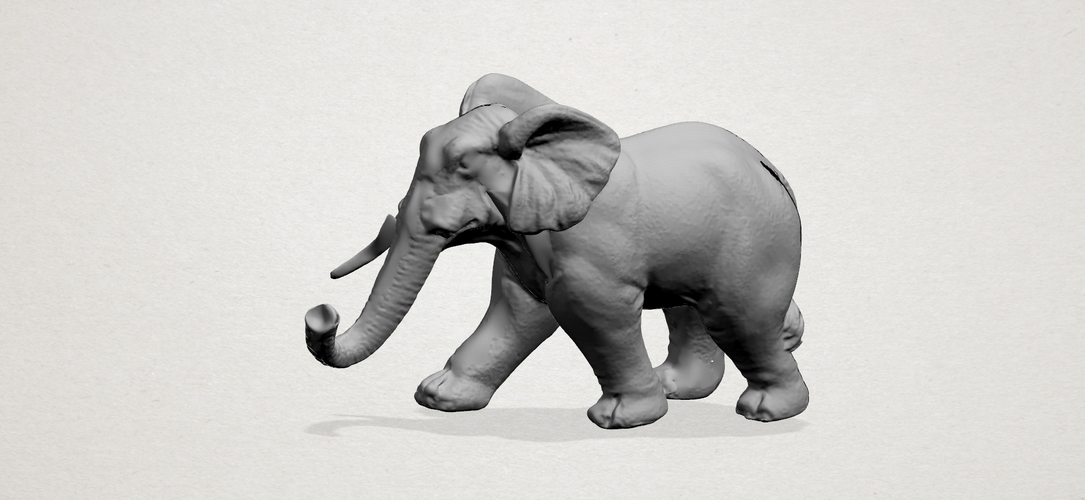 Elephant (i) 3D Print 553094