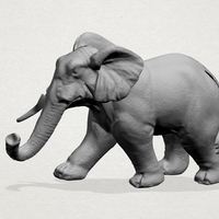 Small Elephant (i) 3D Printing 553094