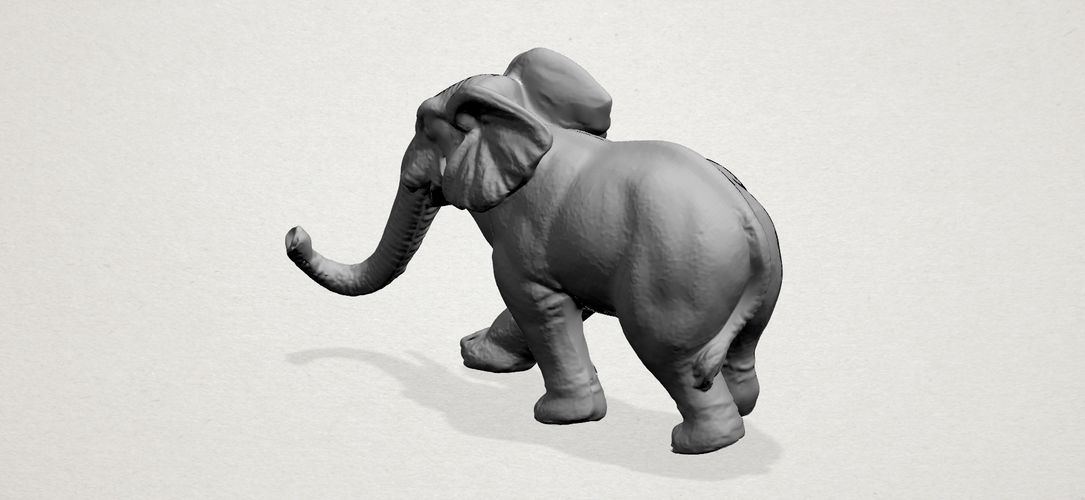 Elephant (i) 3D Print 553095