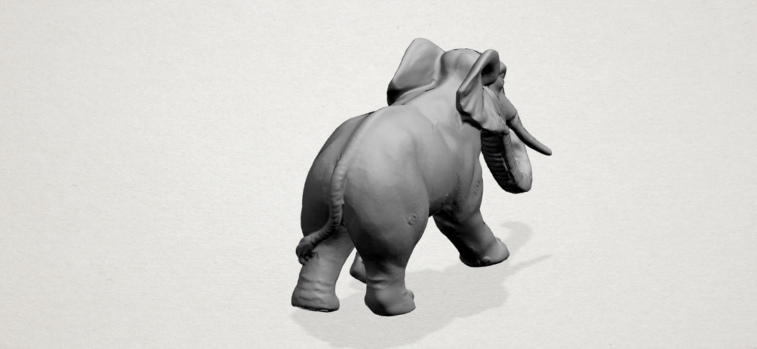 Elephant (i) 3D Print 553096