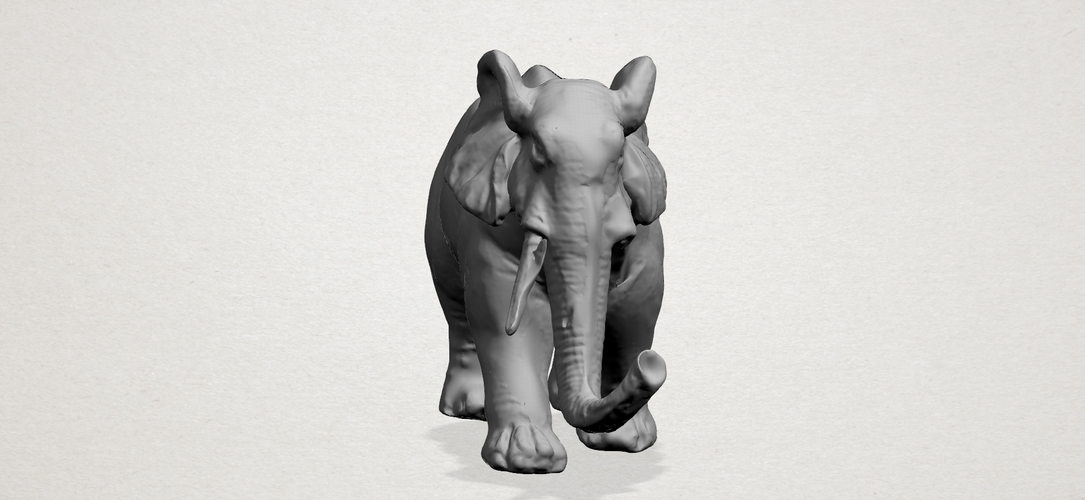 Elephant (i) 3D Print 553098