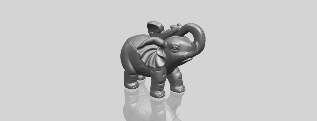 Elephant (ii) 3D Print 553131