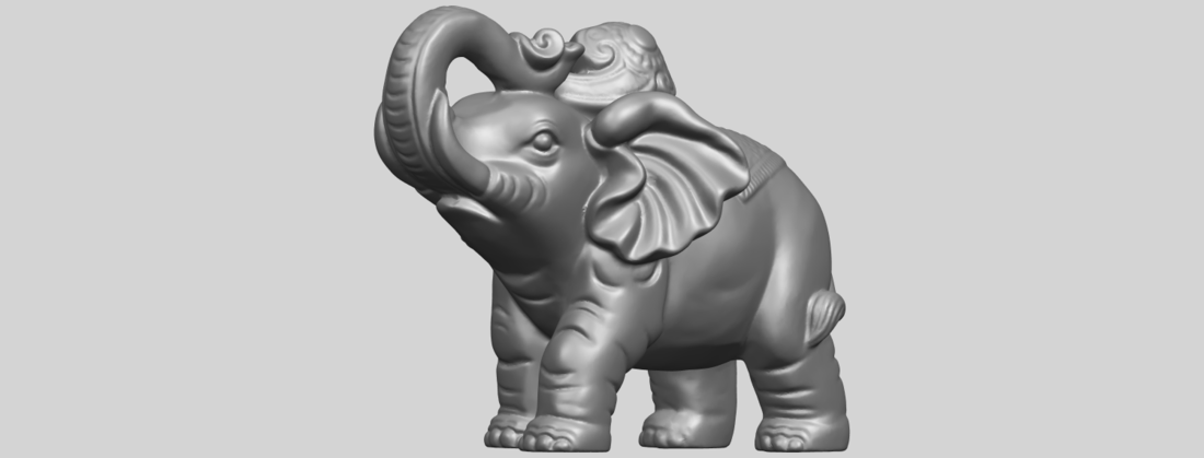 Elephant (ii) 3D Print 553134