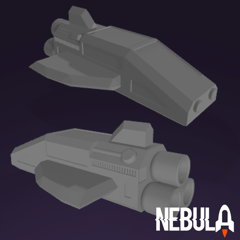 🛸 Spaceship model 3D printed STL