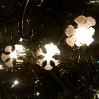 Clear Snowflake Light Topper - Thumbnail 3