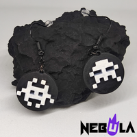 👾 Space Invaders earrings - 3D printer STL files - Thumbnail 1