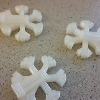 Clear Snowflake Light Topper - Thumbnail 4