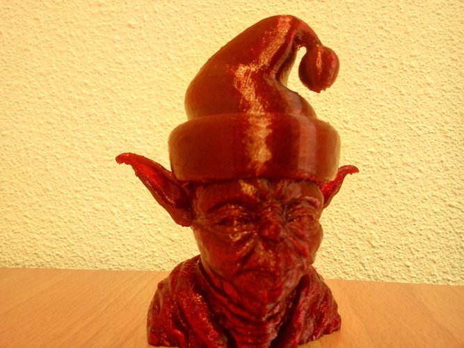 Santa Yoda 3D Print 55320