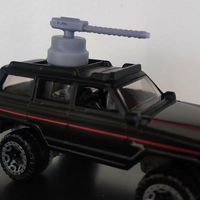 🛻 Gaslands Weapon Machine Gun 1/64 A1 3D STL file  - Thumbnail 2