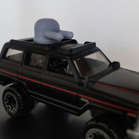 🛻 Gaslands Weapon Turret Machine Gun A3 1/64 scale 3D STL file - Thumbnail 1