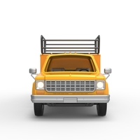 Vintage Transporter truck for Race car 1:25 - Thumbnail 14