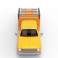 Vintage Transporter truck for Race car 1:25 - Thumbnail 15