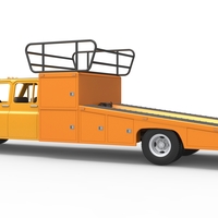 Vintage Transporter truck for Race car 1:25 - Thumbnail 20