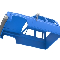 Shell of Vintage Transporter truck 1:25 - Thumbnail 2