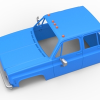 Shell of Vintage Transporter truck 1:25 - Thumbnail 3