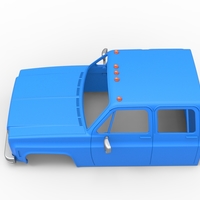 Shell of Vintage Transporter truck 1:25 - Thumbnail 7