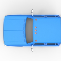 Shell of Vintage Transporter truck 1:25 - Thumbnail 8