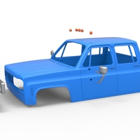 Shell of Vintage Transporter truck 1:25 - Thumbnail 12