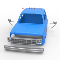 Shell of Vintage Transporter truck 1:25 - Thumbnail 14