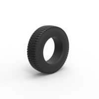 Tire of Pickup Truck Scale 1:25 - Thumbnail 2