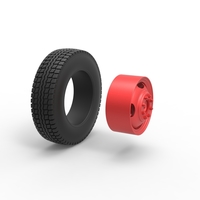 Front wheel of Pickup Truck 1:25 - Thumbnail 10