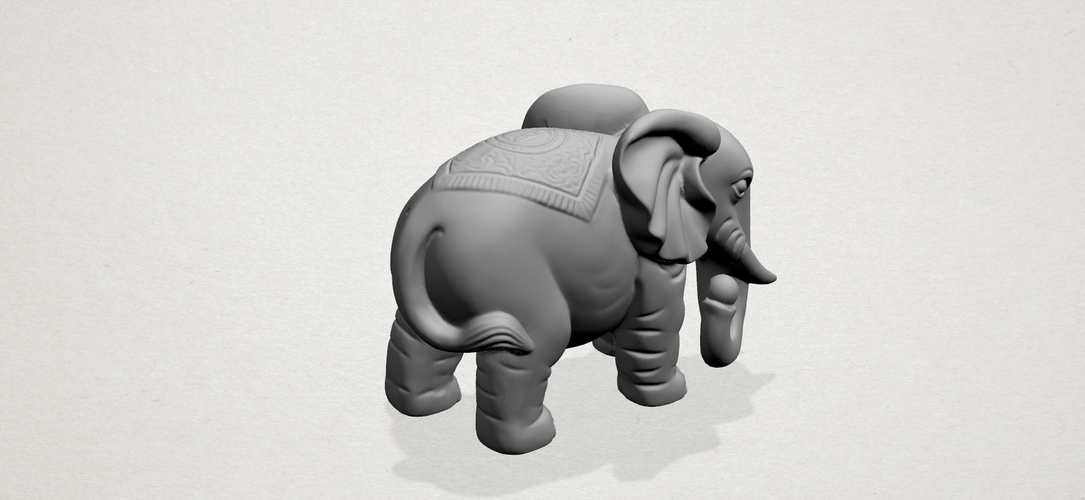 Elephant (iii) 3D Print 553433