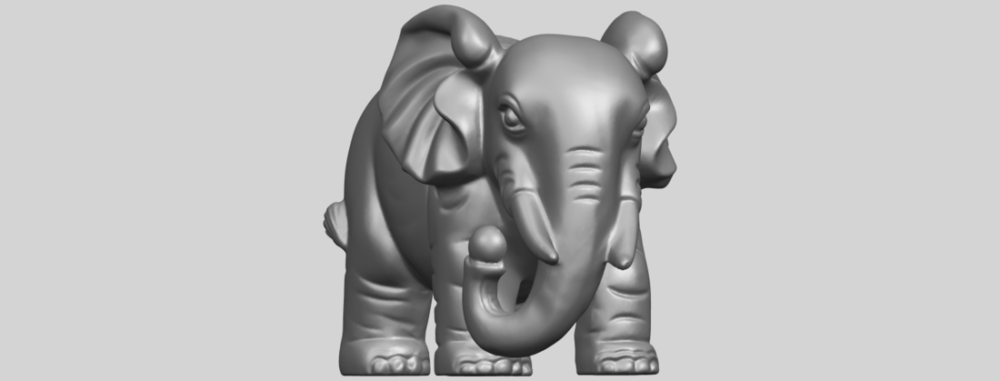 Elephant (iii) 3D Print 553436