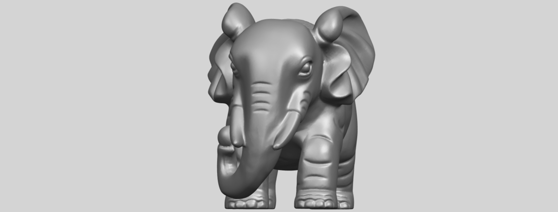 Elephant (iii) 3D Print 553437