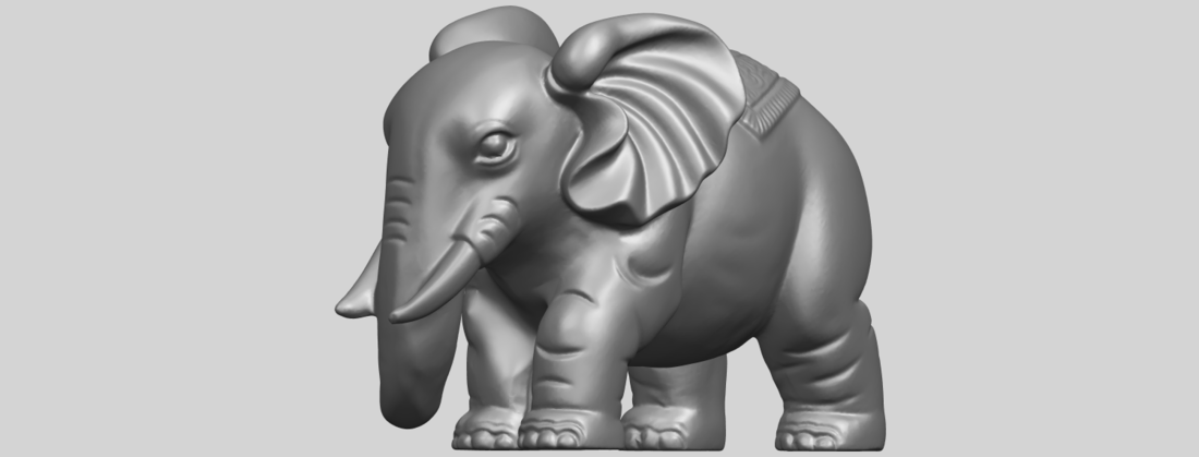 Elephant (iii) 3D Print 553438