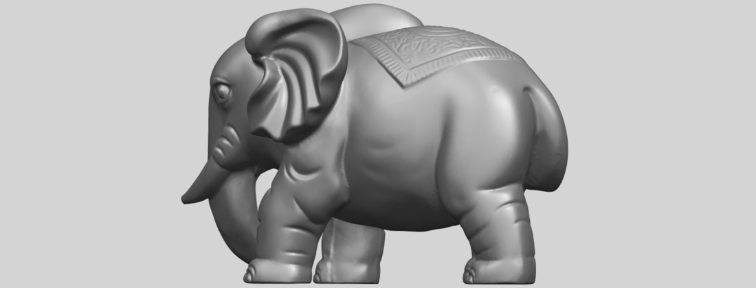 Elephant (iii) 3D Print 553440