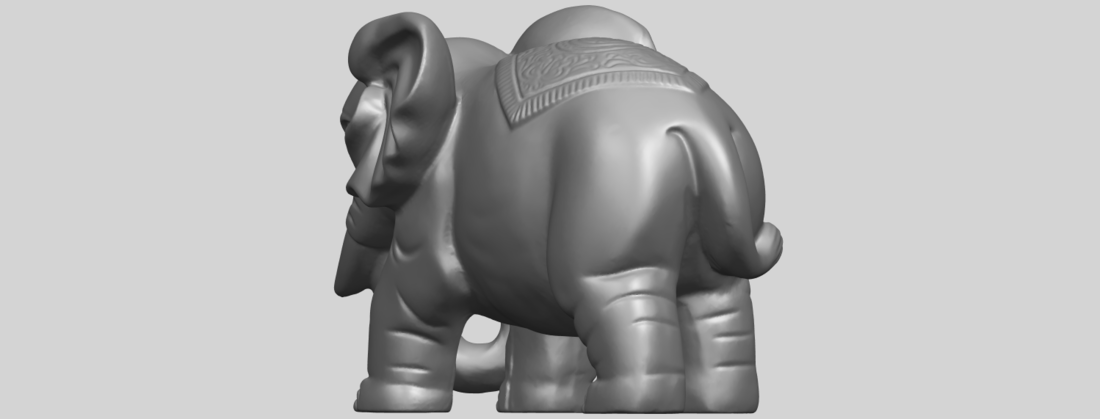 Elephant (iii) 3D Print 553441