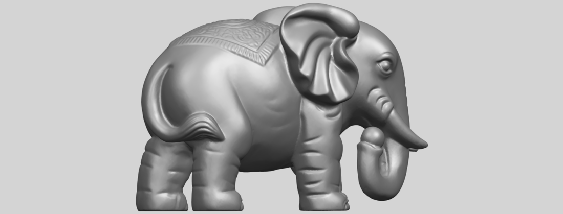 Elephant (iii) 3D Print 553444