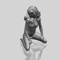 Naked girl - Bended Knees (ii) - Thumbnail 1