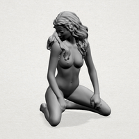 Naked girl - Bended Knees (ii) - Thumbnail 12