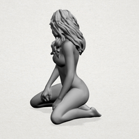 Naked girl - Bended Knees (ii) - Thumbnail 13