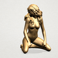 Naked girl - Bended Knees (ii) - Thumbnail 15