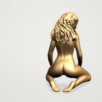 Naked girl - Bended Knees (ii) - Thumbnail 19