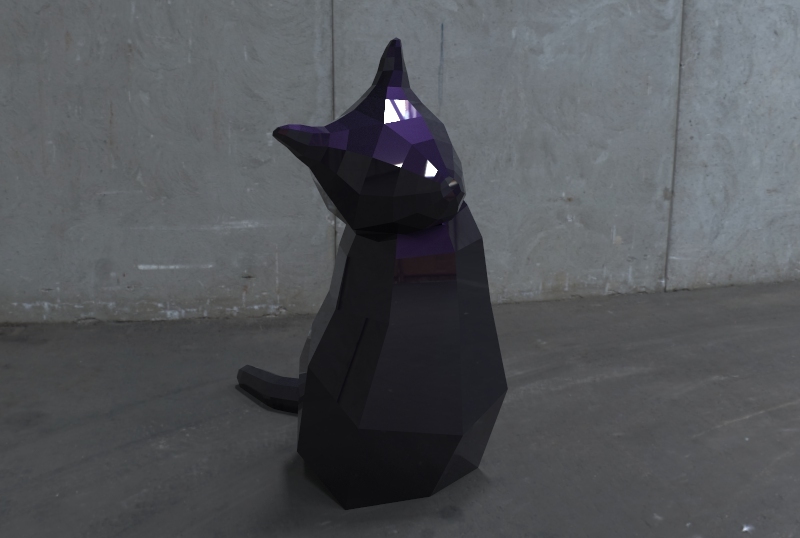 Low Poly Cat