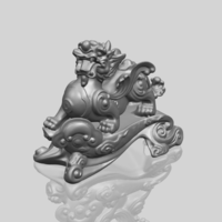 Chinese mythical creature - Pi Xiu - Thumbnail 1