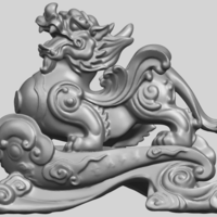 Chinese mythical creature - Pi Xiu - Thumbnail 2